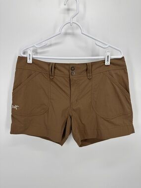 Ladies Arc'teryx Brown Outdoor Trekking Shorts Size 10